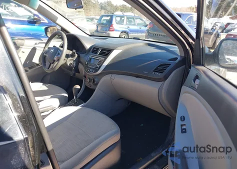 2016 Hyundai Accent Se из США, поврежденный, VIN KMHCT4AEXGU049467